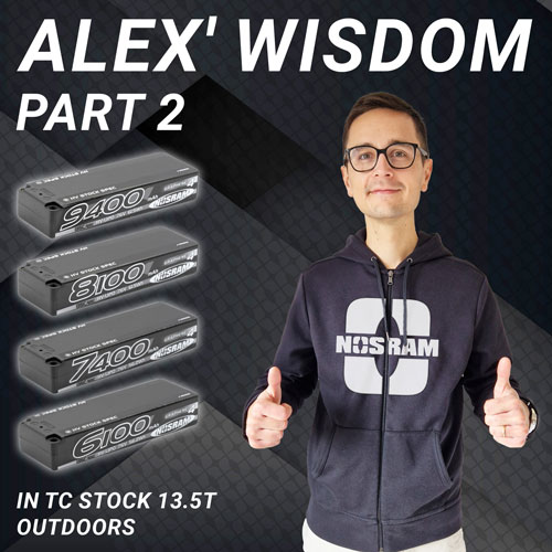Alex‘ Wisdom • Part 2 • Battery choice for TC Outdoor Spec Racing.